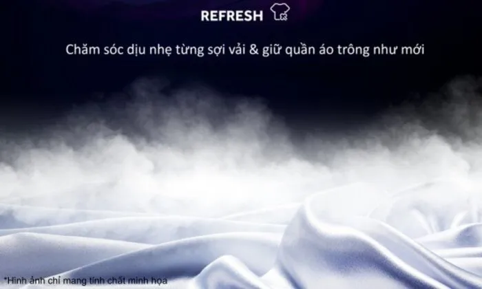 Chế độ Refresh bảo vệ tốt quần áo